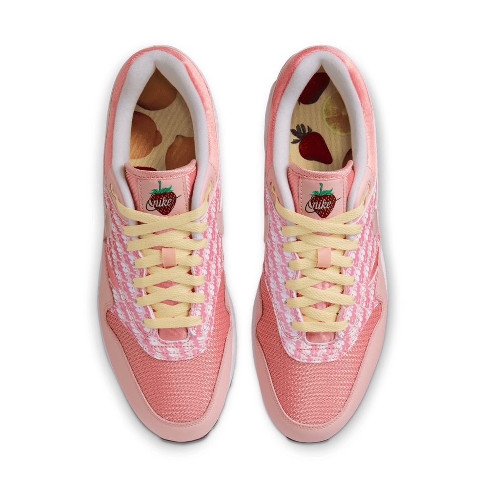 Nike Women's Air Max 1 Strawberry Lemonade (Women’s 6.5) - Picture 3 of 4